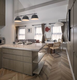 Apartamento | Opções para refeição no quarto