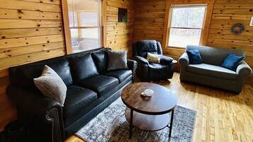 TV connectée, cheminée