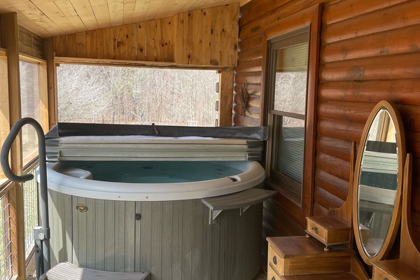 Bañera de hidromasaje interior