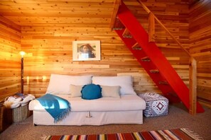 Interior - Red Cabin•Left Foot Farm Goat Dairy• Mt Rainier (Eatonville)