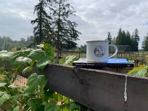 Unclassified image, 4 of 14, button - Red Cabin•Left Foot Farm Goat Dairy• Mt Rainier (Eatonville)