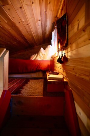 Unclassified image, 2 of 14, button - Red Cabin•Left Foot Farm Goat Dairy• Mt Rainier (Eatonville)