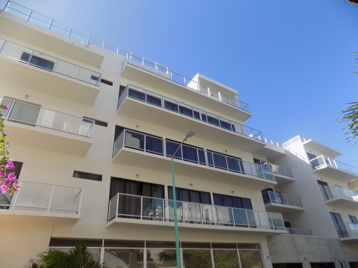 Majoituspaikan julkisivu