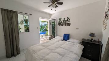 2 habitaciones, wifi gratis y ropa de cama