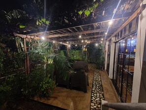 Terrace/patio - Traditional Colonial House, in private community 5 minutes from the Beachminutes (Canton San Blas)