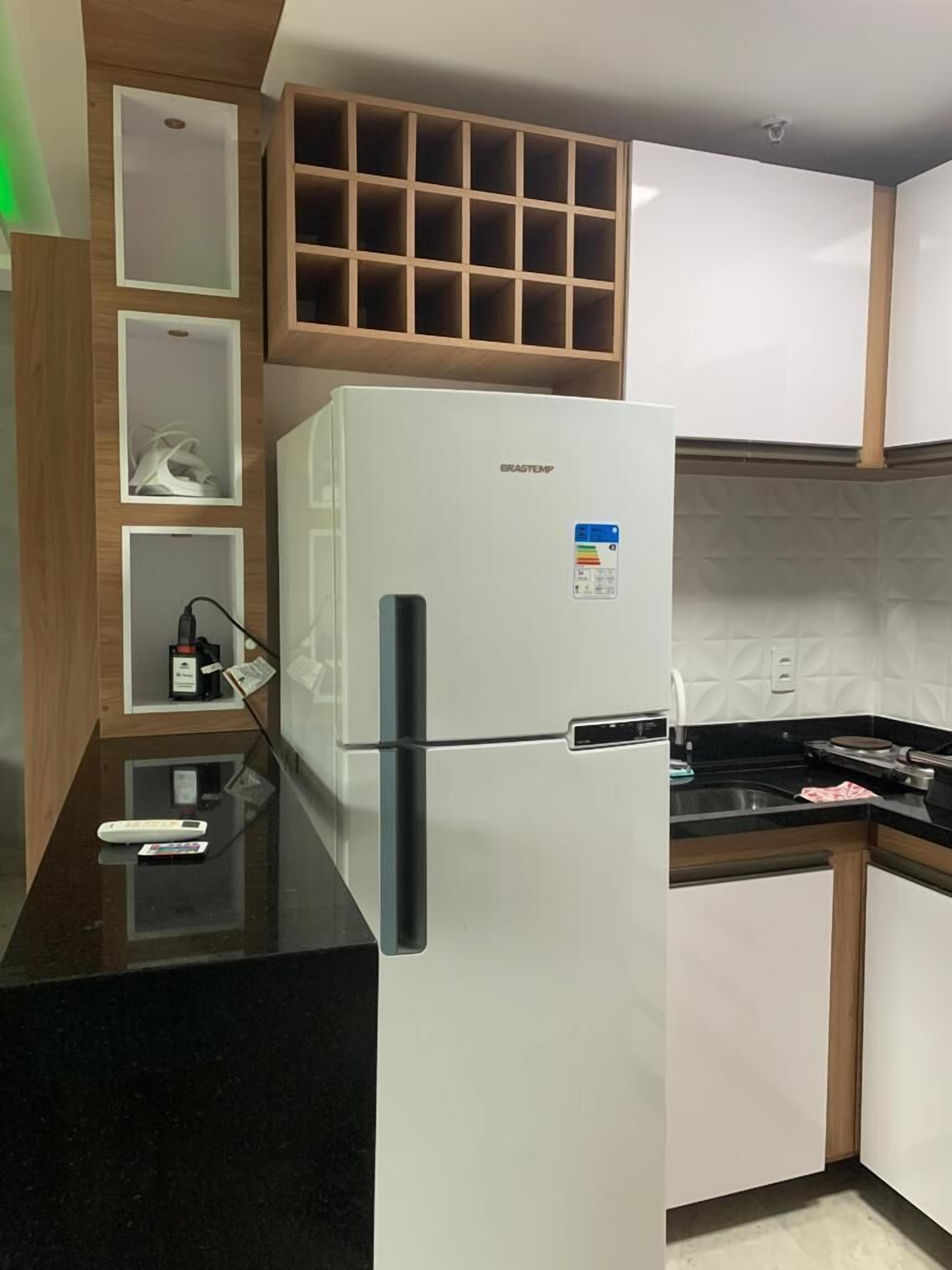 room 206 flat | private kitchen | fridge