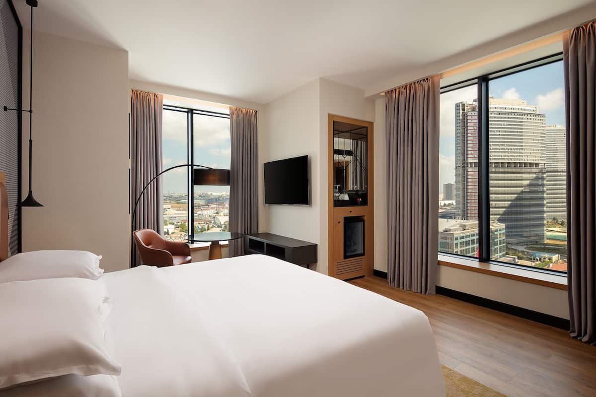 Minibar, in-room safe, desk, iron/ironing board