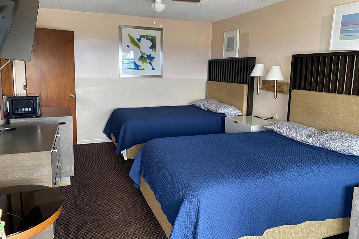 Deluxe Room, 2 Double Beds, Non Smoking | Egyptian cotton sheets, premium bedding, WiFi (free)