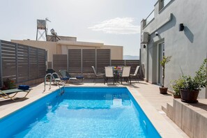 Pool - Top quality 2-bedroom home w/ pool & magical view (Vamvakopoulo)