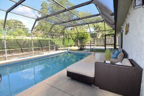 Außenpool, beheizter Pool