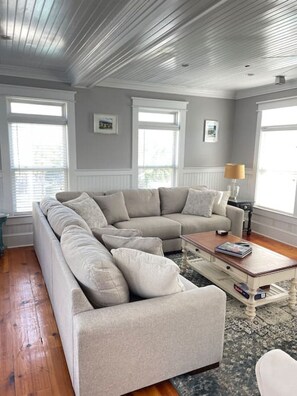 Smart-tv en een open haard