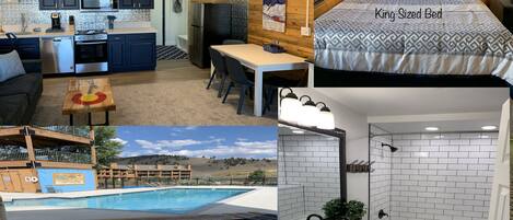 1 soverom, strykejern/-brett, wi-fi (inkludert) og sengetøy