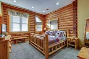 2 bedrooms, free WiFi, bed sheets, wheelchair access - Cabin with 2 bedrooms by the pool (Pigeon Forge)