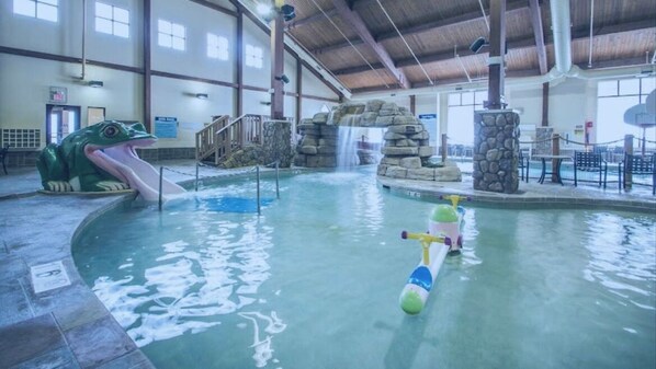 Indoor pool, outdoor pool