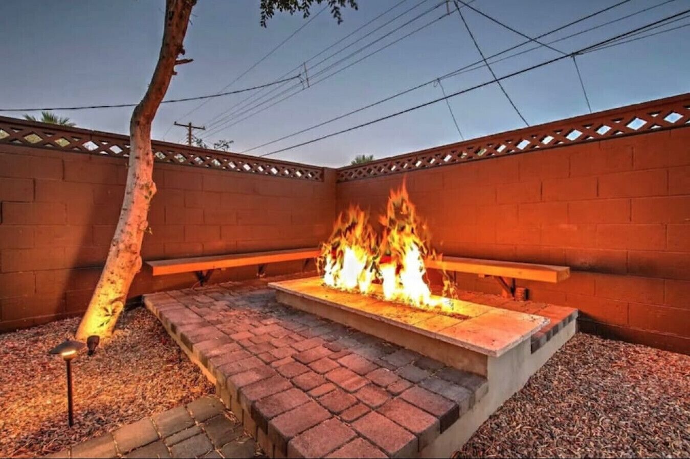 Overnattingsstedets uteområder