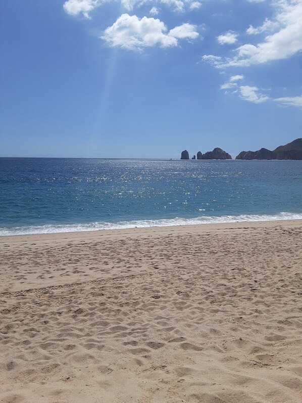 Beach nearby, beach towels
