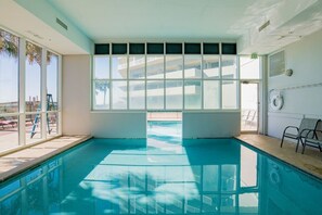 Piscine couverte, piscine chauffée
