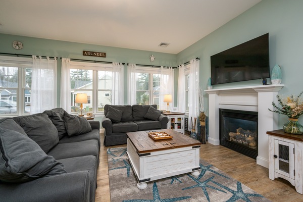 Open concept living room