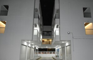 Façade de l’hébergement