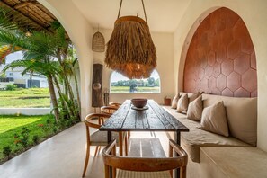 Opções para refeição ao ar livre
