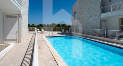 Cerrano Park B07 - Ponente - Apartment with garden and terrace with seaview