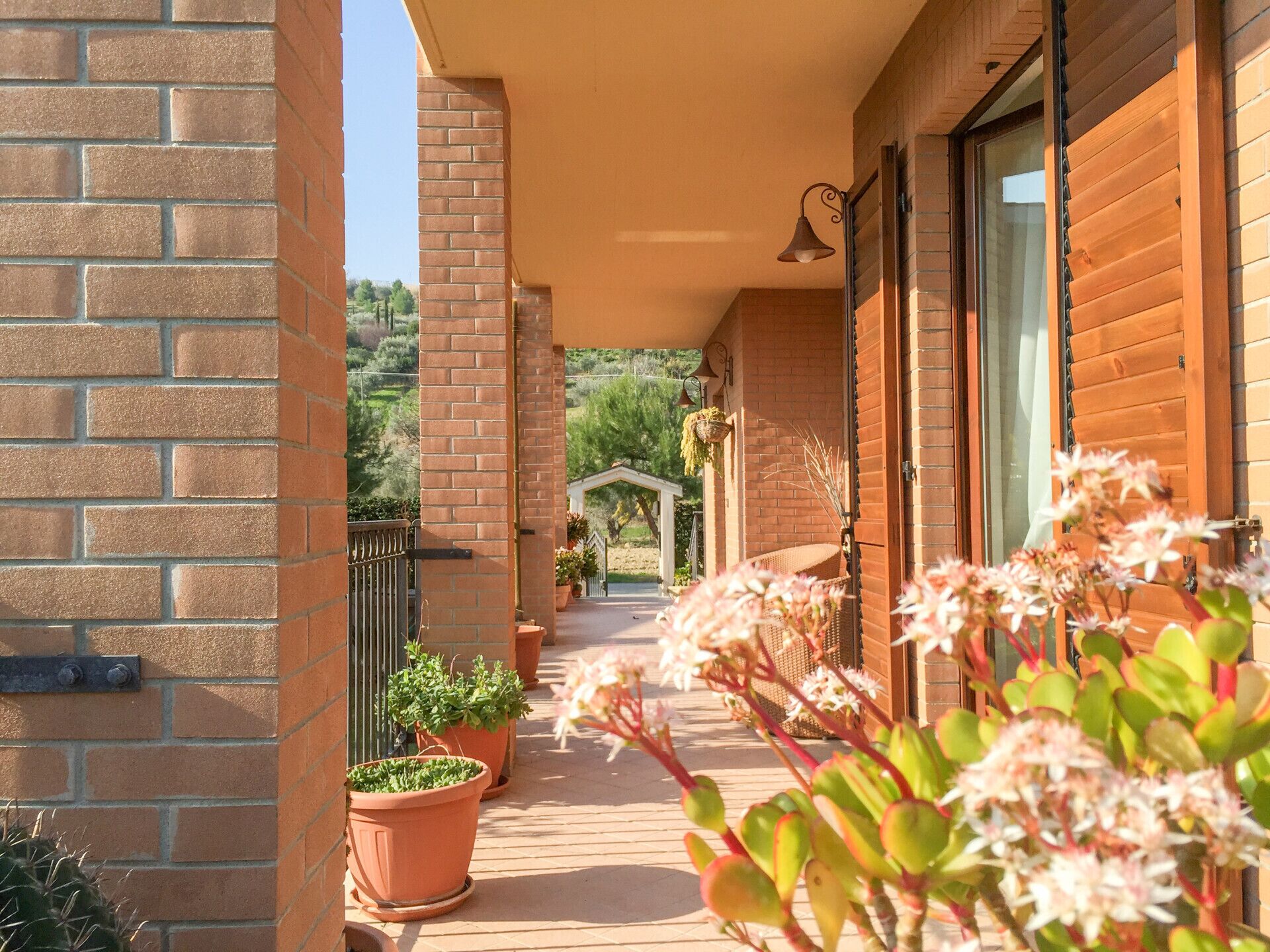 Enceinte de l’hébergement