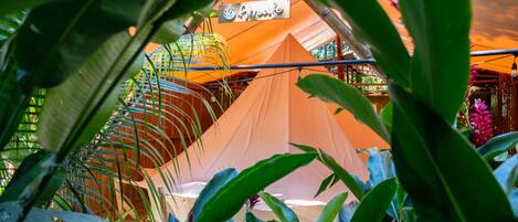 Luxury Tent, 1 King Bed | Premium bedding, down duvets, Select Comfort beds, free WiFi