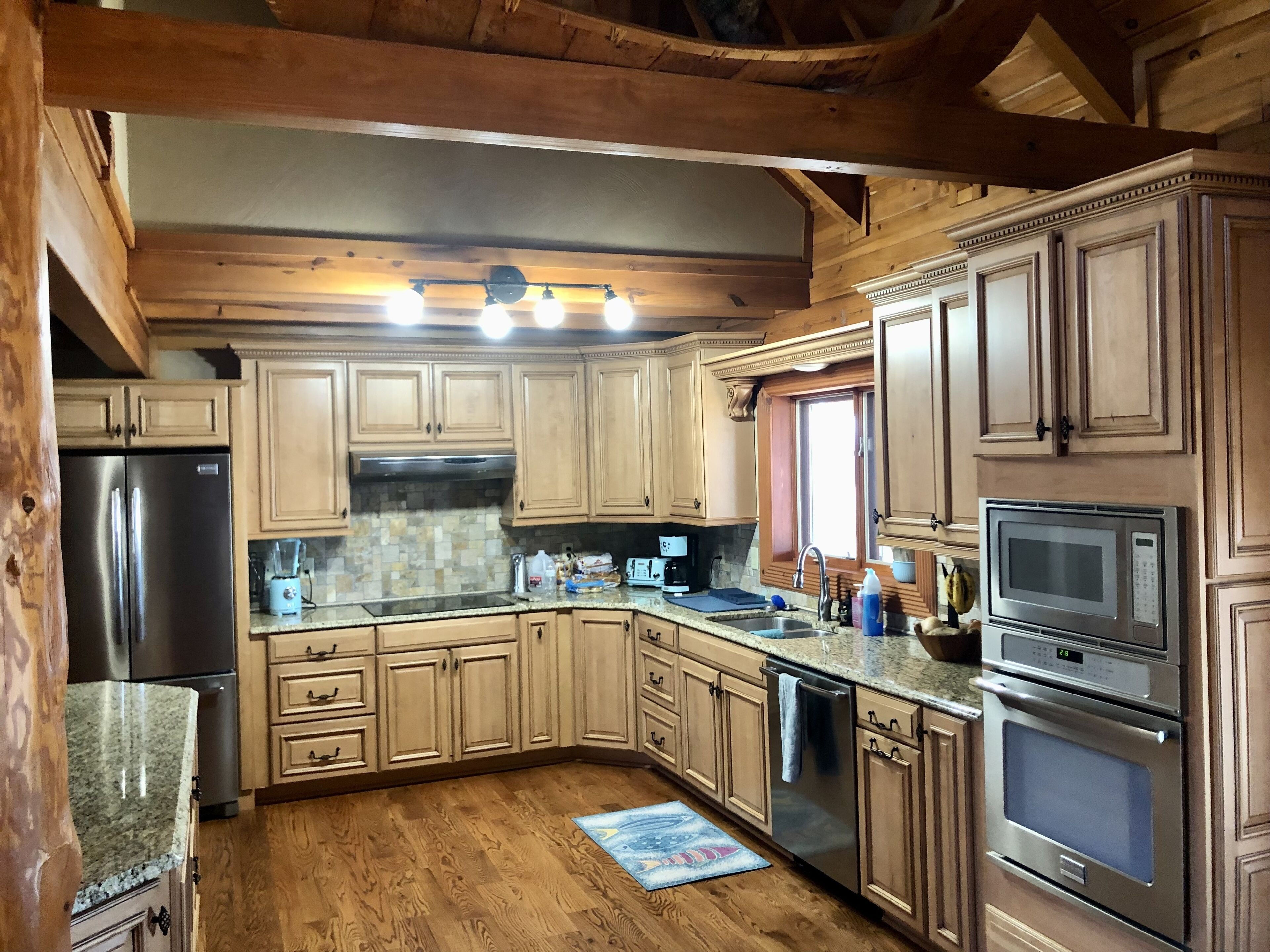 Mountain Home overlooking the White River, Boston Mountains & Valley. 