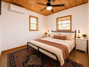 2 dormitorios, tabla de planchar con plancha, wifi y ropa de cama