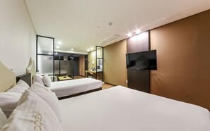 Room (Twin Suite room) | 1 bedroom, free WiFi, bed sheets - Jinju Chungmugongdong Cozy (Jinju)