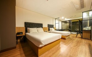 ห้องพัก (Twin) | 1 ห้องนอน, Wi-Fi ฟรี, ผ้าปูที่นอน