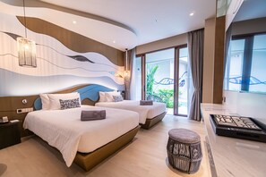 Suite Pool Access | Minibar, in-room safe, soundproofing, free cribs/infant beds - Metadee Elite - SHA Extra Plus (Karon)