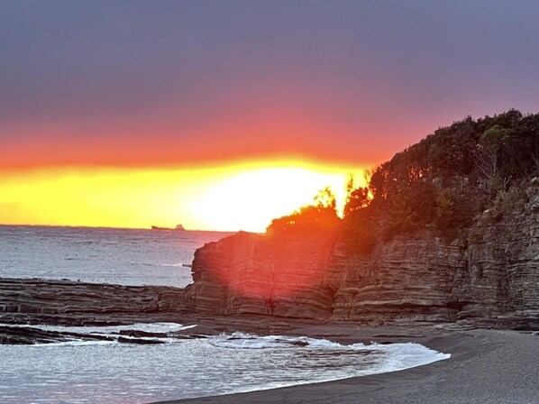 Accommodatie ligt op het strand