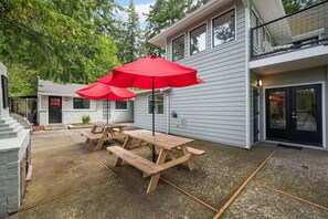 Patio and Master deck