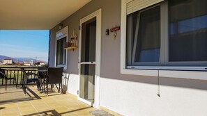 Façana frontal de l'allotjament