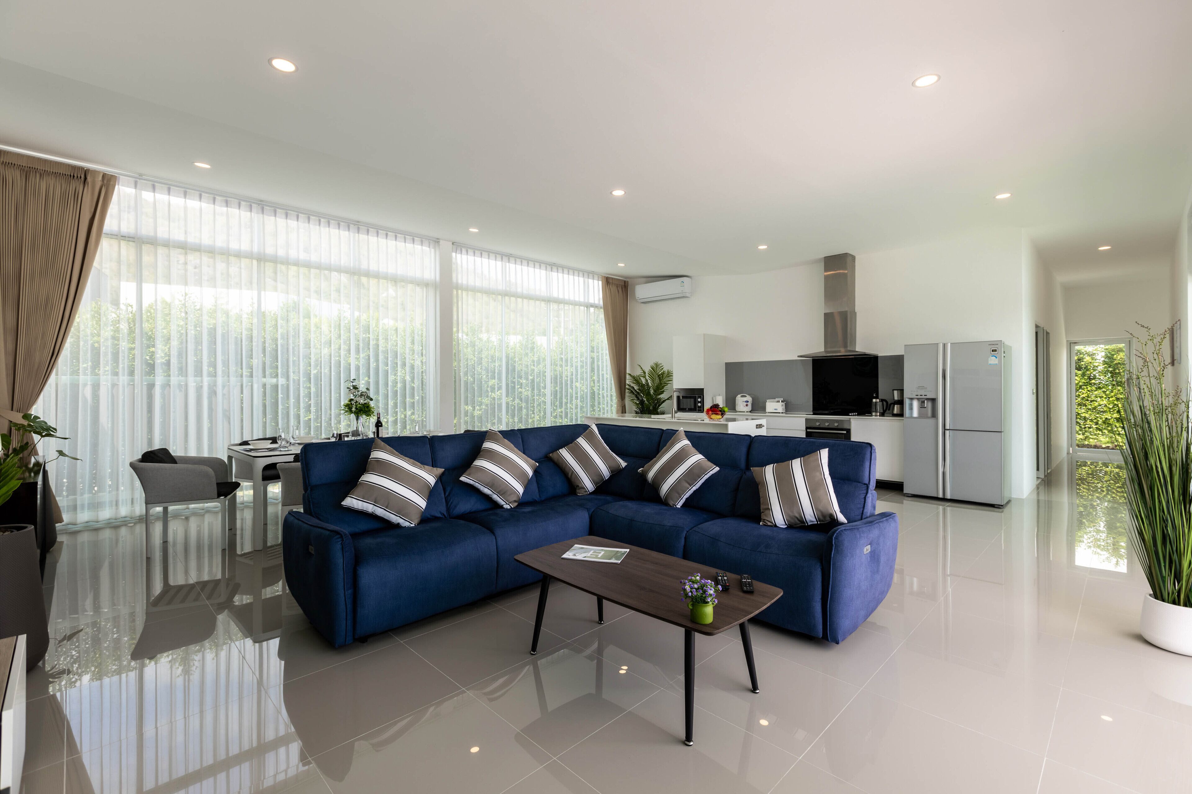 家庭别墅 | 起居区 | 电视