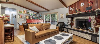 Relax at our beautiful Twain Harte lodge