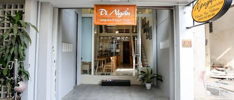 Fachada de la propiedad