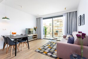 Superior appartement, 1 slaapkamer, terras | Uitzicht vanuit de kamer