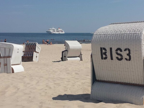Tæt på stranden
