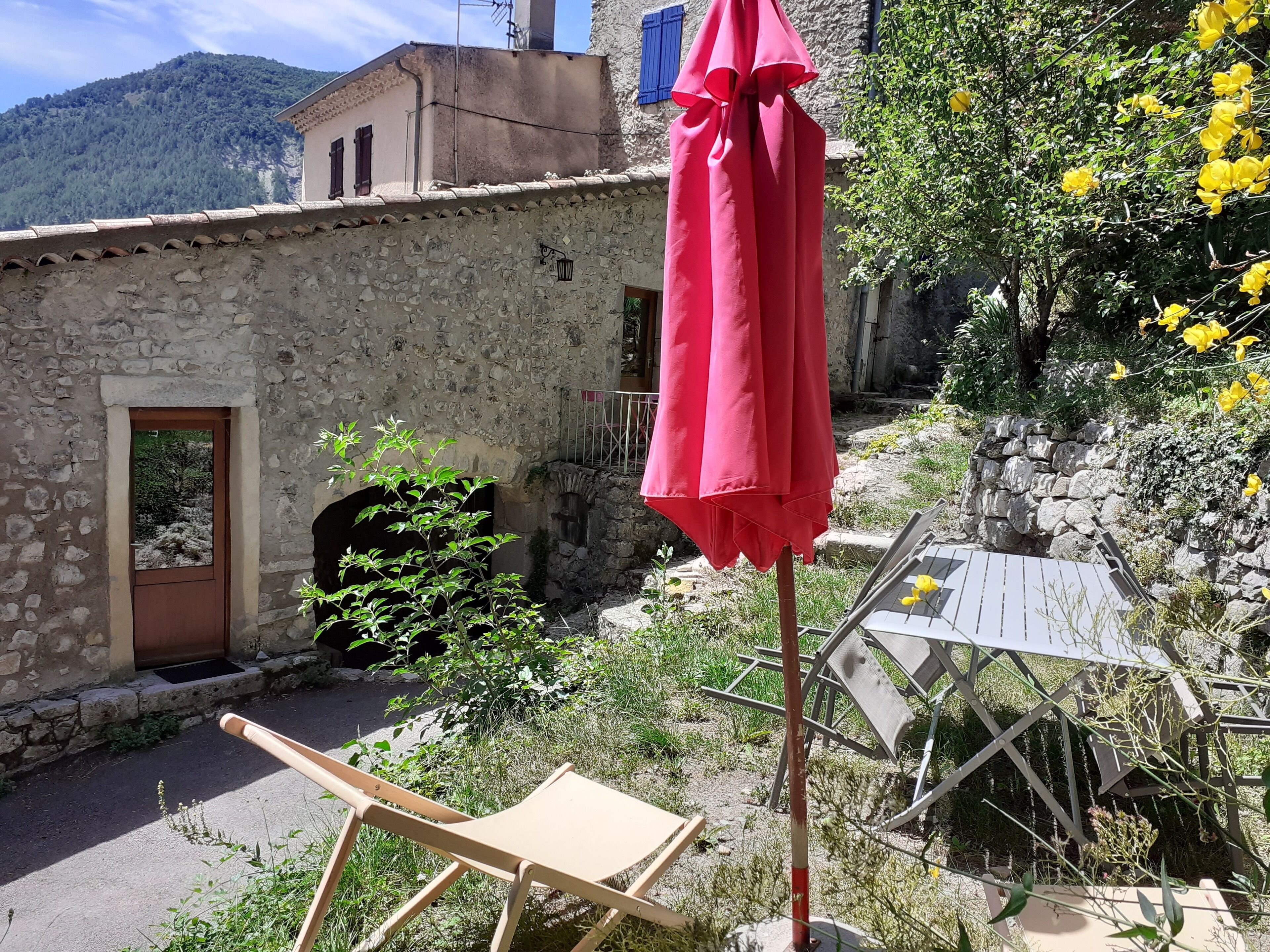 Standard-Ferienhaus, Bergblick (Classement Atout France) | Aussenbereich