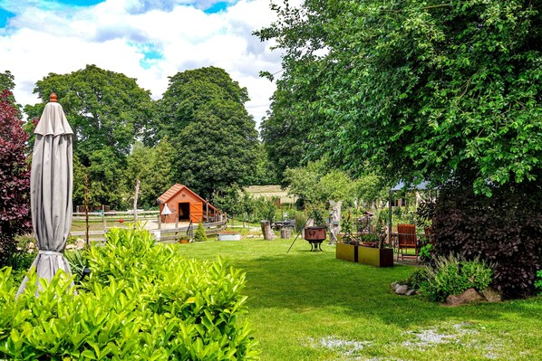 Overnatningsstedets område