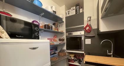 Charmantes Studio in Saint-Martin-de-Ré, nahe Geschäften und Restaurants, ideal für Radfahrer