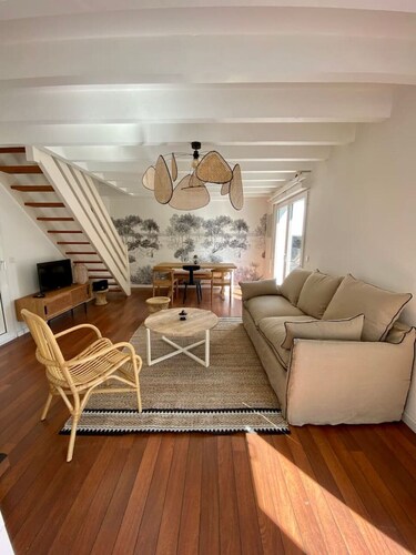 Maison bohème à deux pas de l'océan