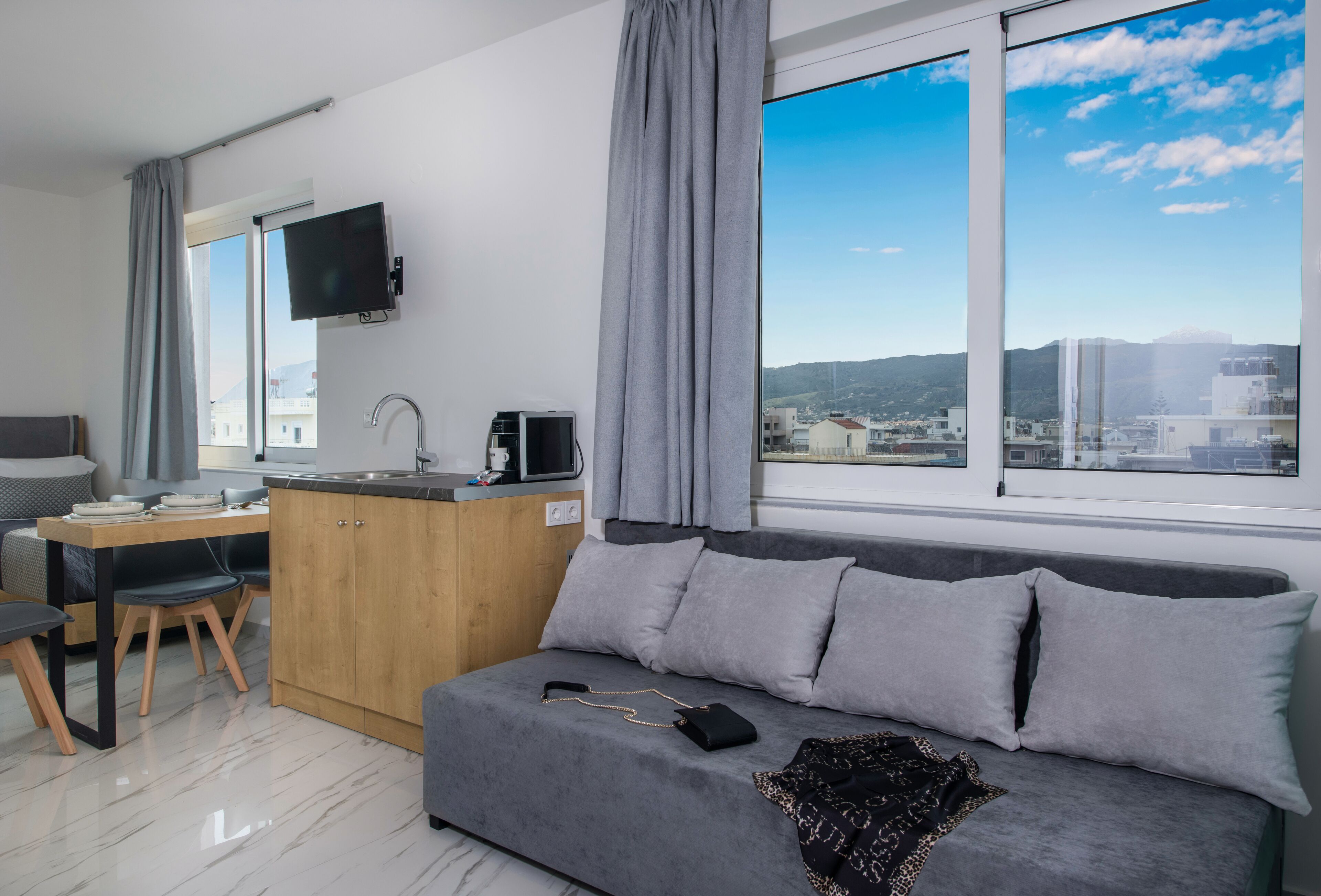 In-room safe, laptop workspace, blackout curtains, iron/ironing board