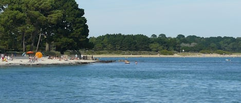 Accommodatie ligt op het strand