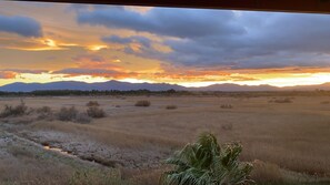 Vue depuis l’hébergement