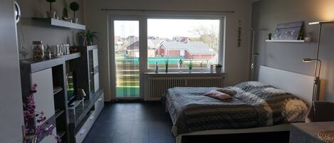 1 dormitori, planxa i posts de planxar i wifi gratuïta