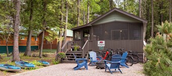 West Glacier Bear Cabin In Glacier National Park