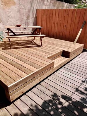 Outdoor dining - Magnificent T3 apartment in the heart of Bordeaux (Bordeaux)